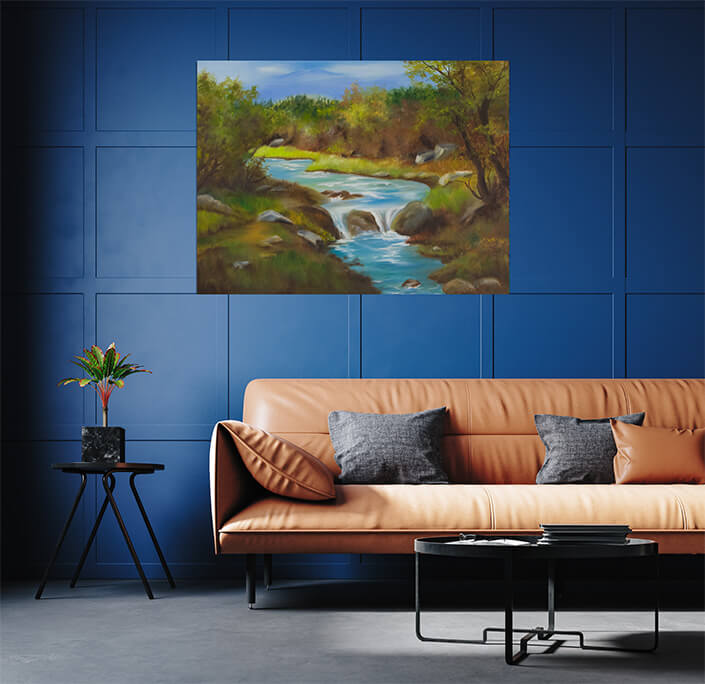 WEB 05 0033 ML 0013 22669358 mountains of matre on the western coast of norway oil painting AOAY3822