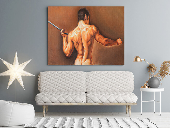 WEB 07 0048 ML 0052 10440278 young man with a spear AOAY3784