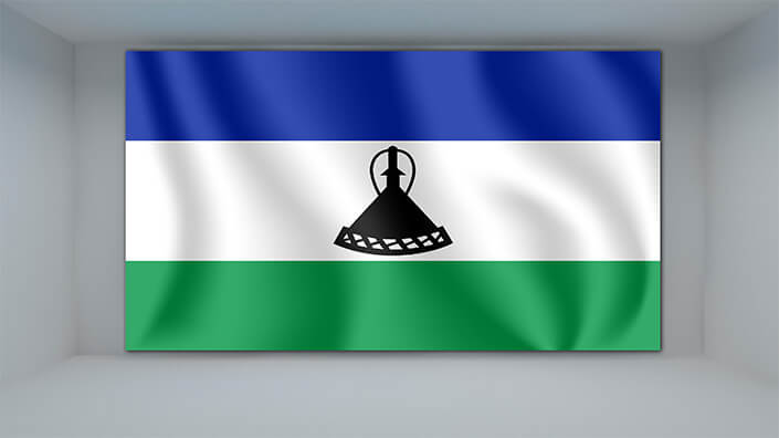 WEB01 0010 MP 0035 Lesotho Waving Flag AOAY4189