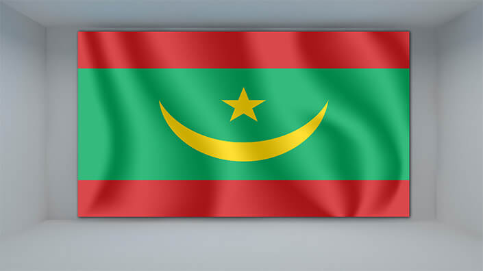 WEB01 0013 MP 0032 Mauritania Waving Flag AOAY4153