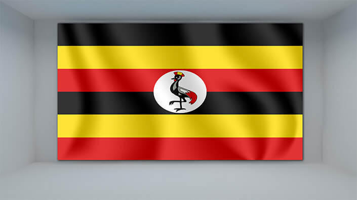 WEB01 0026 MP 0019 Uganda Waving Flag AOAY4121