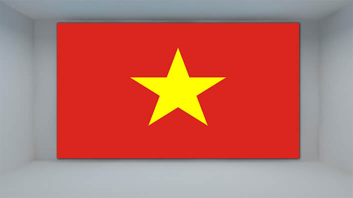 WEB01 0027 MP 0018 Vietnam Flag AOAY4082