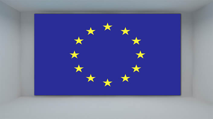 WEB01 0033 MP 0012 European Union Flag AOAY4013