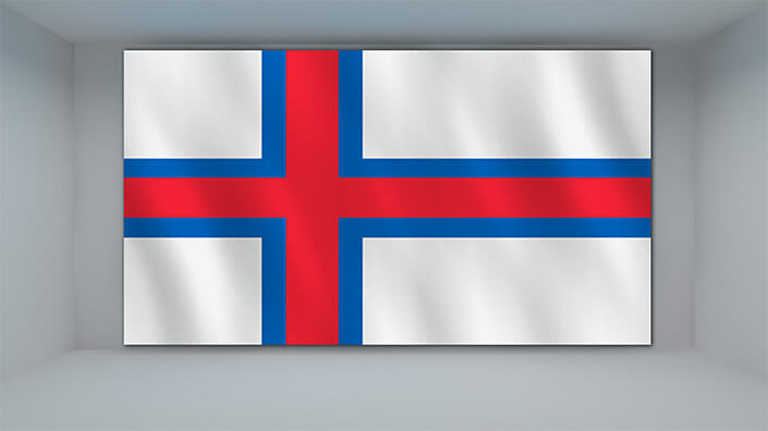 WEB01 0036 MP 0009 Faroe Islands Waving Flag AOAY4183