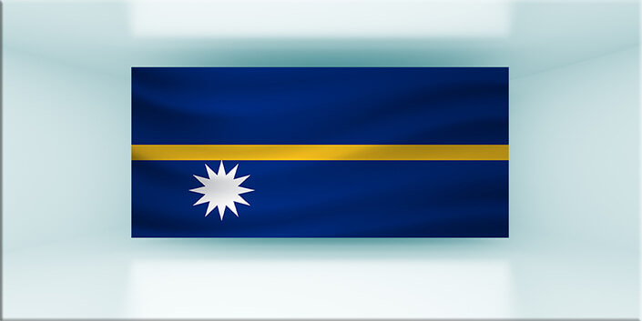WEB01 0040 MP 0040 Nauru Waving Flag AOAY4320