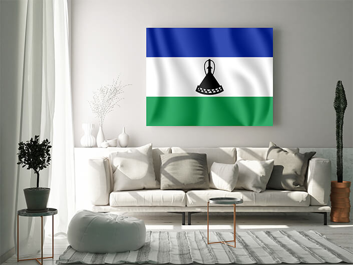 WEB02 0013 MP 0035 Lesotho Waving Flag AOAY4189
