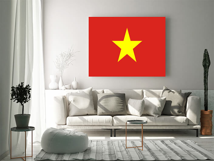WEB02 0030 MP 0018 Vietnam Flag AOAY4082