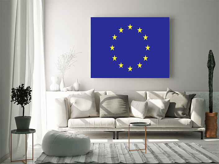 WEB02 0036 MP 0012 European Union Flag AOAY4013