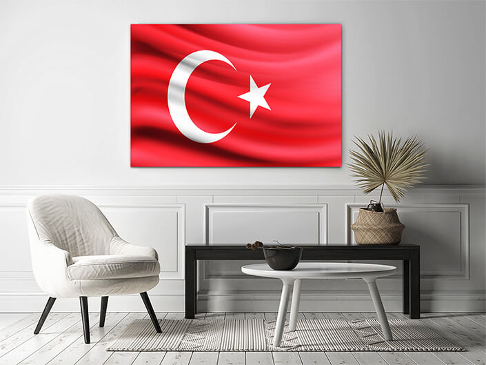 WEB02 0054 MP 0012 Turkey Waving Flag AOAY4356