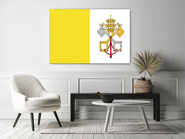 WEB02 0069 MP 0004 Vatican City Holy See Flag AOAY4299