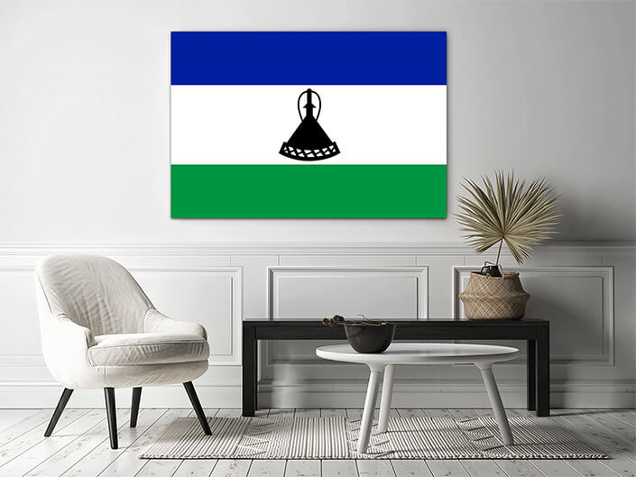 WEB02 0075 MP 0001 Lesotho Flag AOAY4190