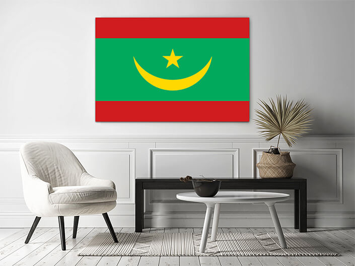 WEB02 0099 MP 0039 Mauritania Flag AOAY4154
