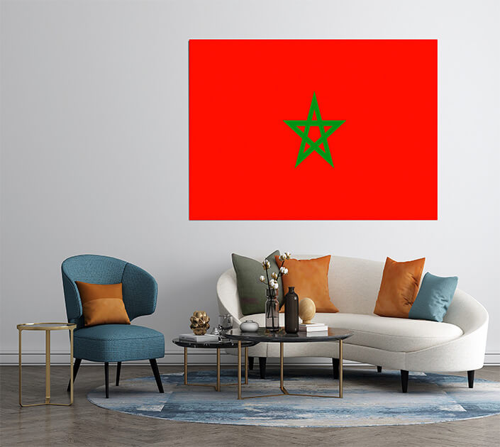 WEB03 0006 MP 0037 Morocco Flag AOAY4333