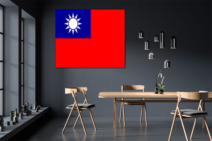 WEB03 0021 MP 0025 Taiwan Republic of China (ROC) Flag AOAY4218