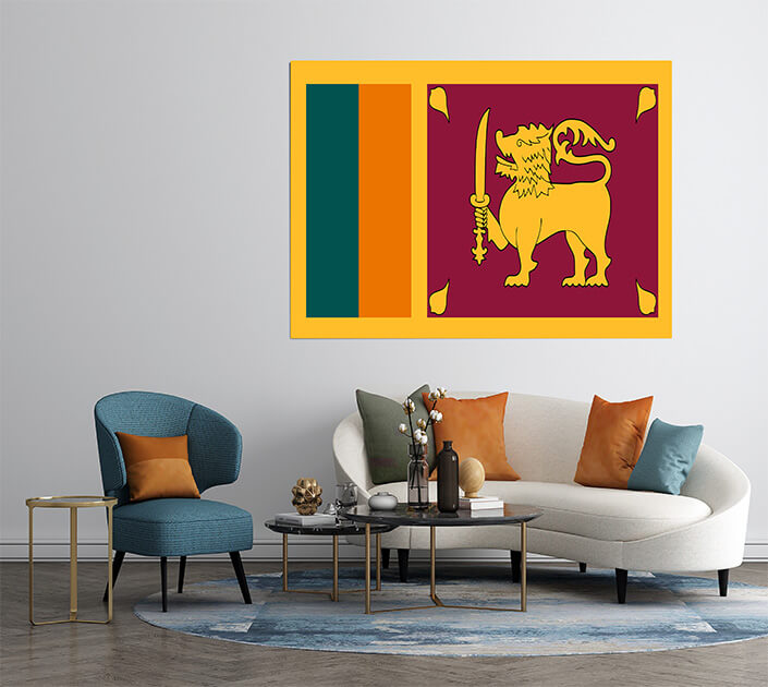 WEB03 0030 MP 0025 Sri Lanka Flag AOAY4228