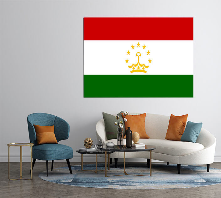 WEB03 0042 MP 0019 Tajikistan Flag AOAY4244