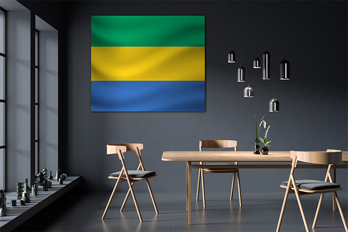 WEB03 0044 MP 0002 Gabon Waving Flag AOAY4288