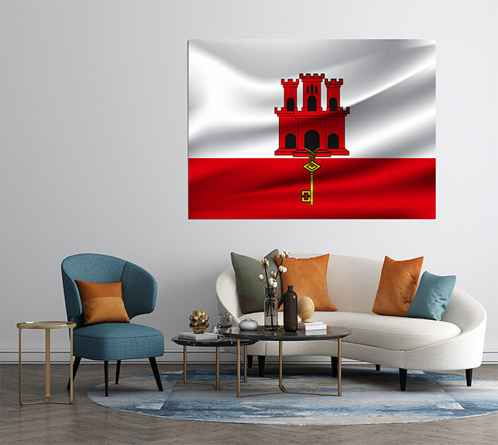 WEB03 0081 MP 0000 Gibraltar Waving Flag AOAY4099