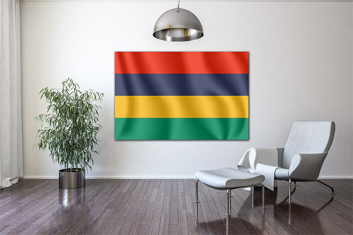 WEB04 0008 MP 0031 Mauritius Waving Flag AOAY4136