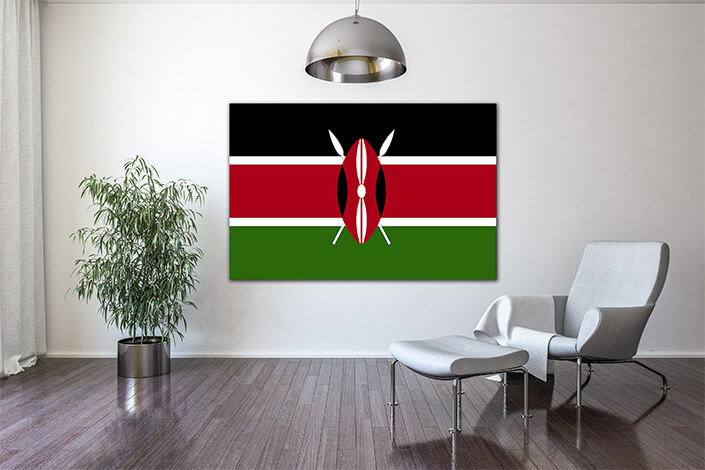 WEB04 0048 MP 0040 kenya Flag AOAY4302