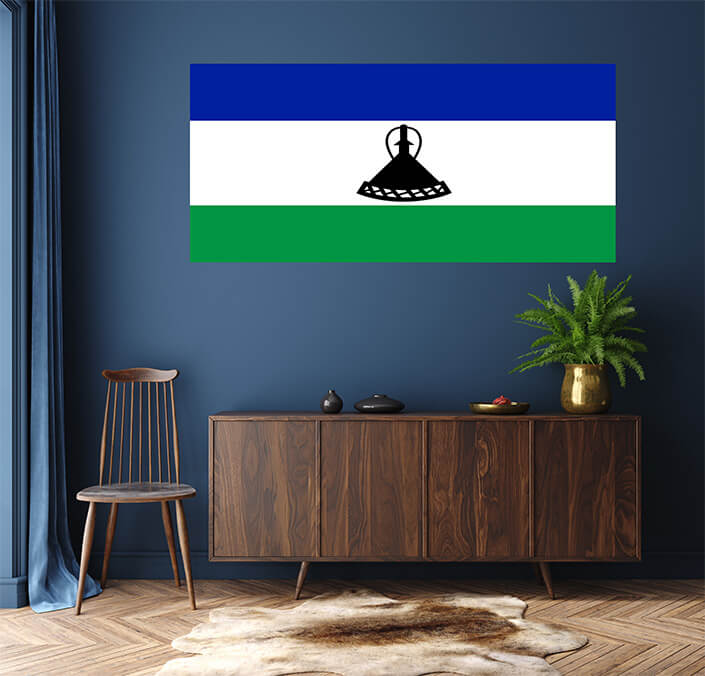 WEB04 0070 MP 0001 Lesotho Flag AOAY4190
