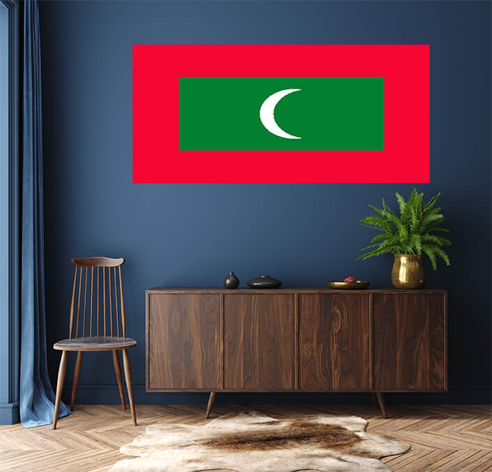 WEB04 0084 MP 0044 Maldives Flag AOAY4176