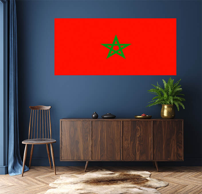 WEB04 0098 MP 0037 Morocco Flag AOAY4333