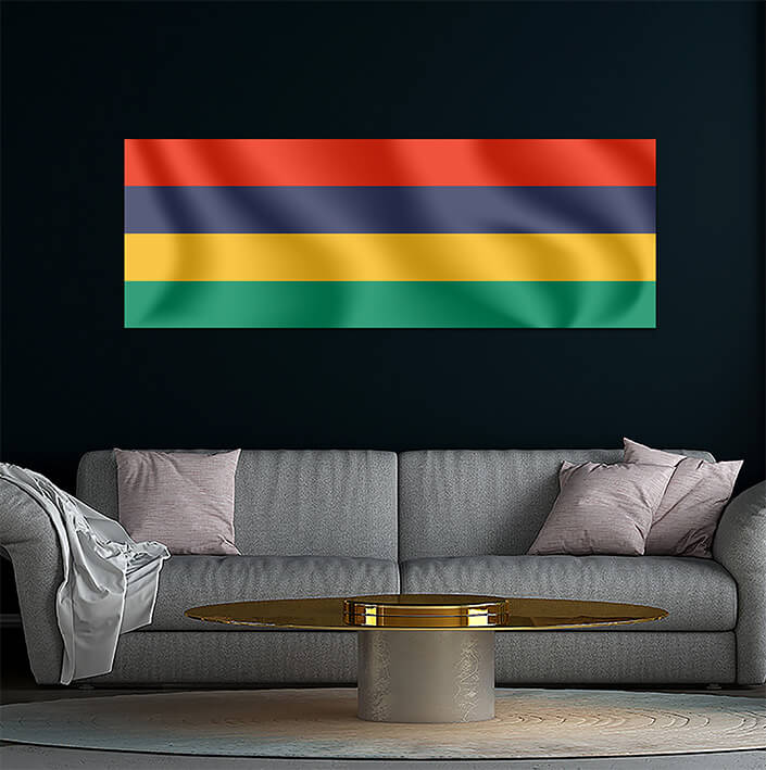 WEB04 0015 MP 0031 Mauritius Waving Flag AOAY4136
