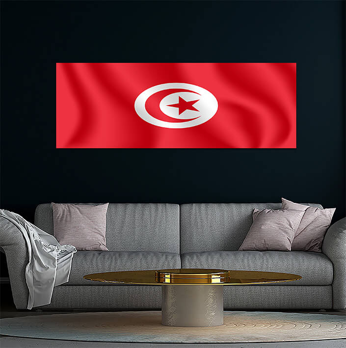 WEB04 0026 MP 0020 Tunisia Waving Flag AOAY4251