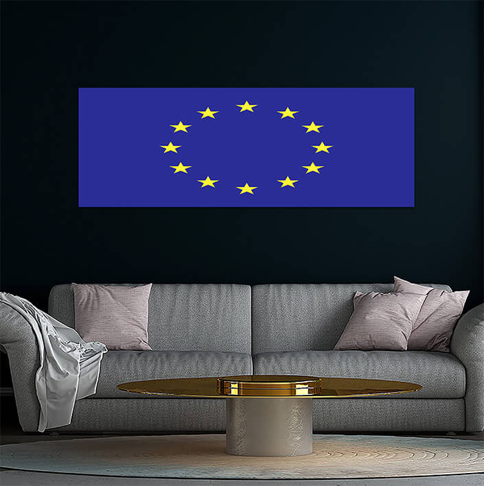 WEB04 0034 MP 0012 European Union Flag AOAY4013