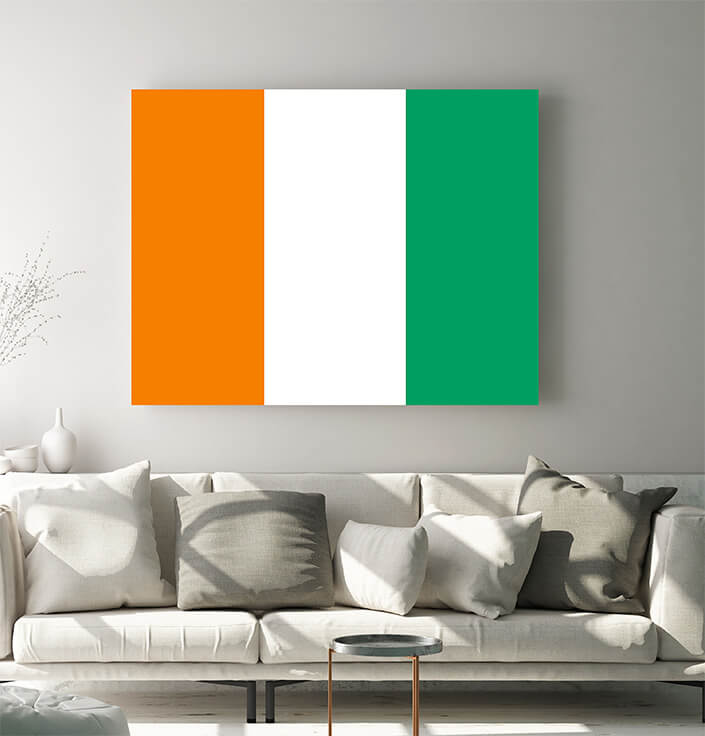 WEB05 0006 MP 0042 Ivory Coast Côte d'Ivoire Flag AOAY4257