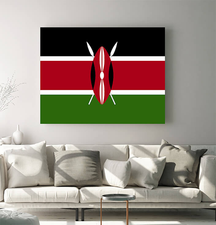 WEB05 0008 MP 0040 kenya Flag AOAY4302