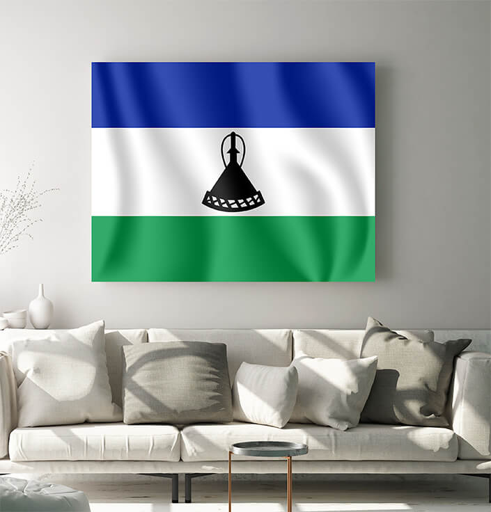 WEB05 0013 MP 0035 Lesotho Waving Flag AOAY4189