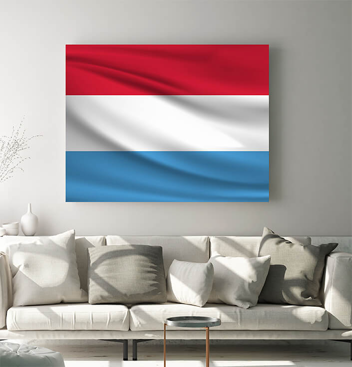 WEB05 0015 MP 0033 Luxemburg waving Flag AOAY4064