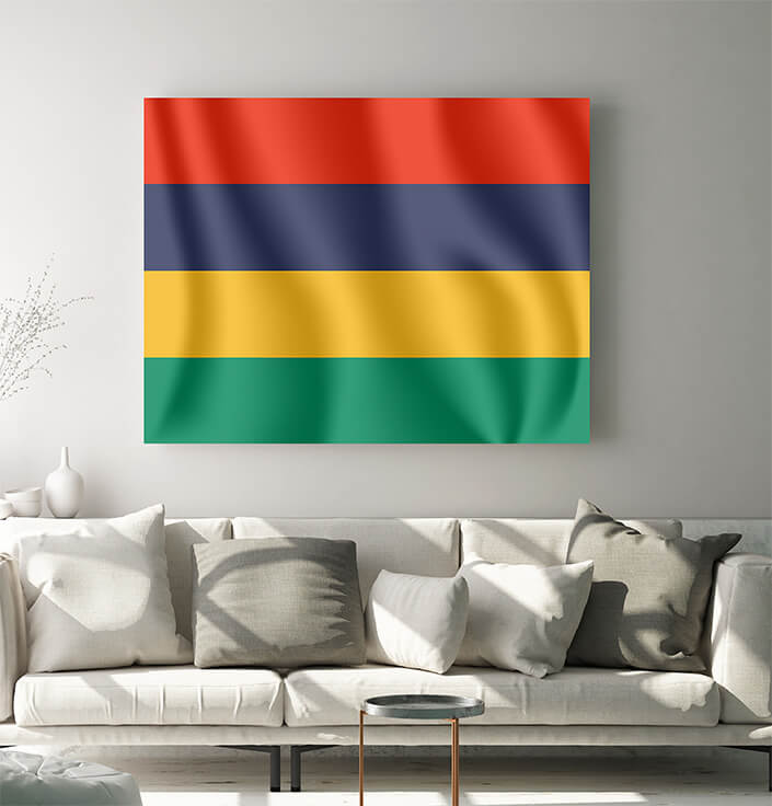 WEB05 0017 MP 0031 Mauritius Waving Flag AOAY4136