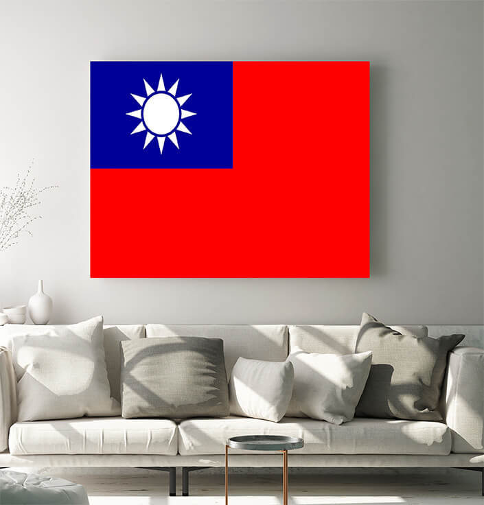 WEB05 0023 MP 0025 Taiwan Republic of China (ROC) Flag AOAY4218