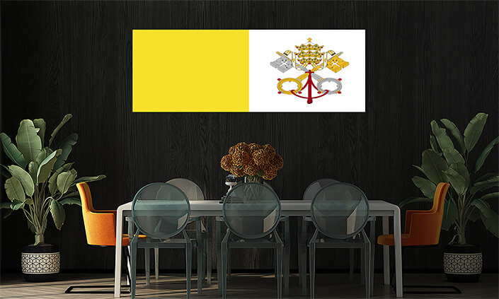 WEB05 0027 MP 0004 Vatican City Holy See Flag AOAY4299