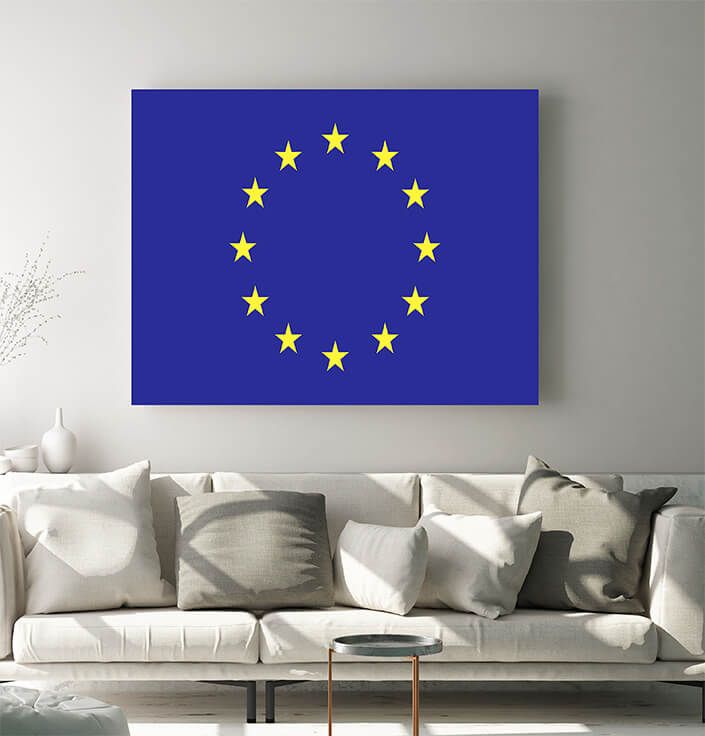 WEB05 0036 MP 0012 European Union Flag AOAY4013