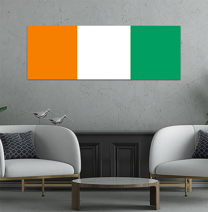 WEB05 0004 MP 0042 Ivory Coast Côte d'Ivoire Flag AOAY4257