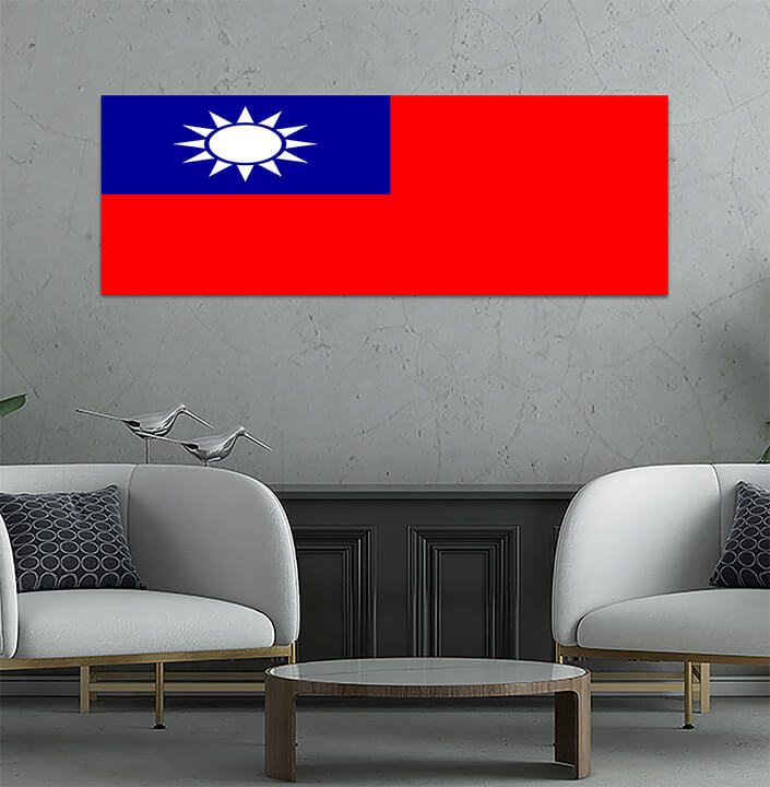WEB05 0021 MP 0025 Taiwan Republic of China (ROC) Flag AOAY4218
