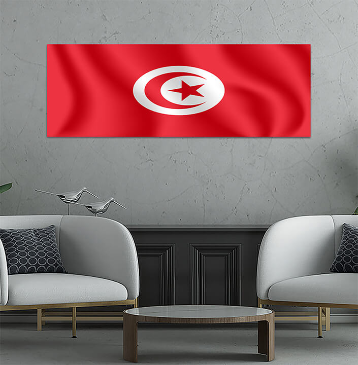 WEB05 0026 MP 0020 Tunisia Waving Flag AOAY4251