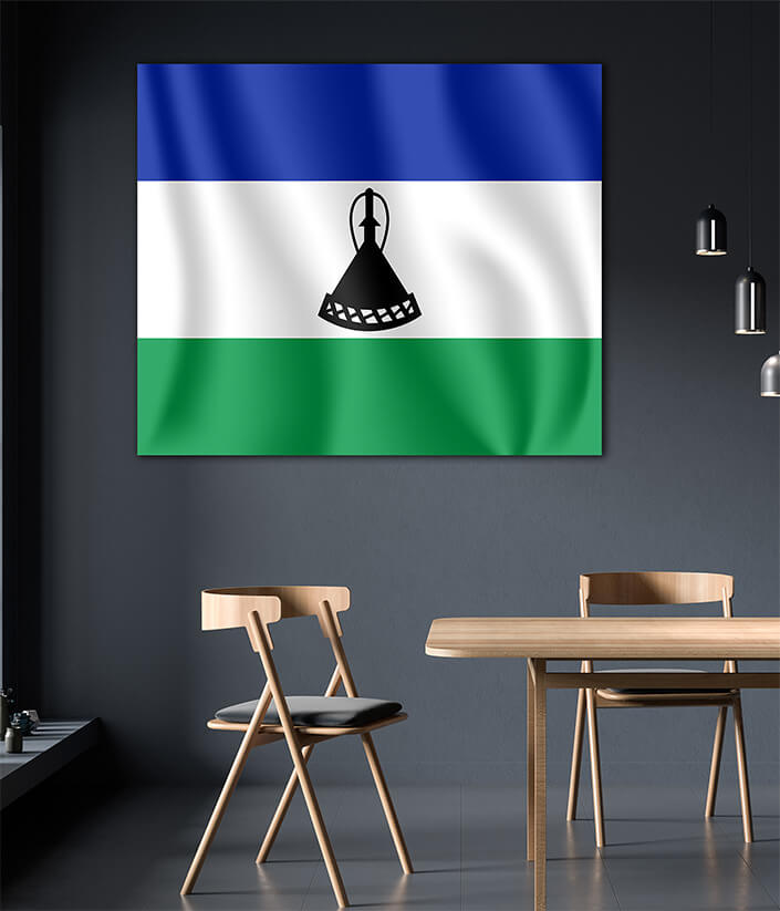 WEB06 0011 MP 0035 Lesotho Waving Flag AOAY4189