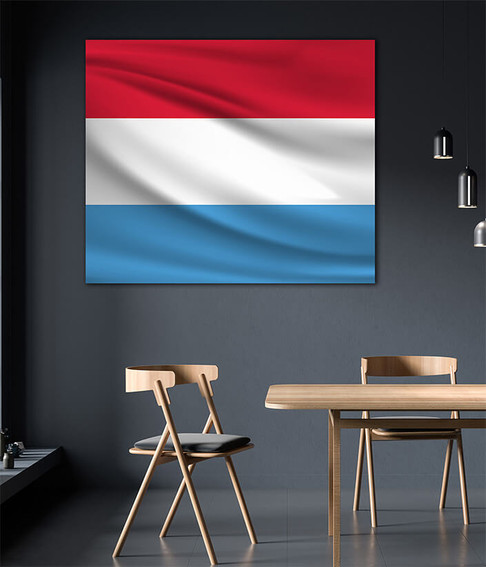 WEB06 0013 MP 0033 Luxemburg waving Flag AOAY4064