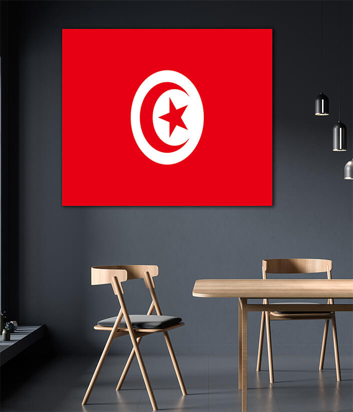 WEB06 0025 MP 0021 Tunisia Flag AOAY4252