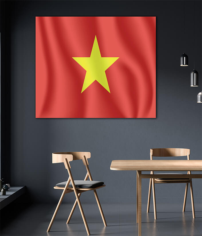 WEB06 0029 MP 0017 Vietnam Waving Flag AOAY4081