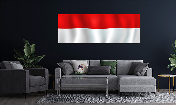 WEB06 0031 MP 0038 Monaco Waving Flag AOAY4167