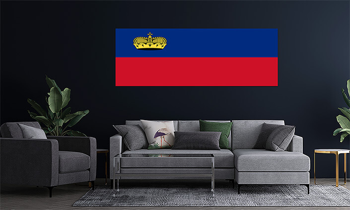 WEB06 0078 MP 0000 Liechtenstein Flag AOAY4158