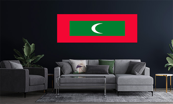 WEB06 0090 MP 0044 Maldives Flag AOAY4176