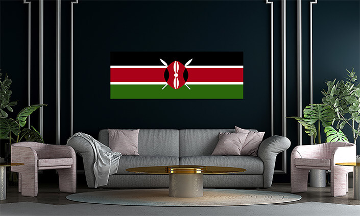WEB07 0006 MP 0040 kenya Flag AOAY4302