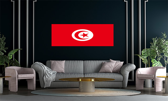 WEB07 0025 MP 0021 Tunisia Flag AOAY4252